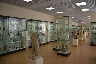 Een van de zalen van het museum