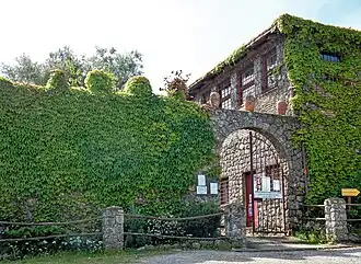 Ingang van het museum