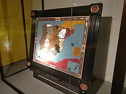 ”Tastbare” kaart van Spanje in het museum