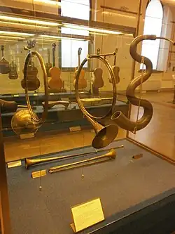 Natuurlijke hoorns, rond 1710