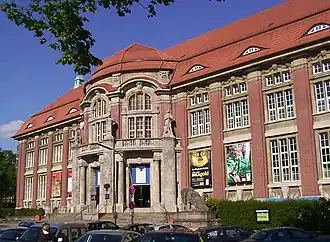 Voorgevel Museum für Völkerkunde Hamburg