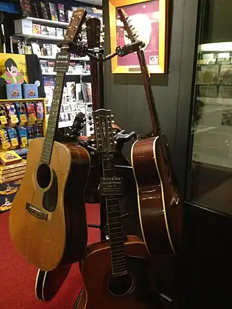 gitaars van bekende artiesten