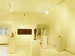 Zaal in de sculpturenkelder
