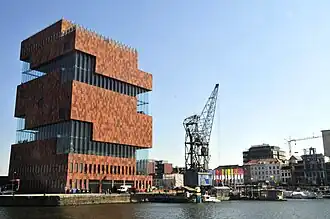 Museum aan de stroom 't Eilandje Antwerpen