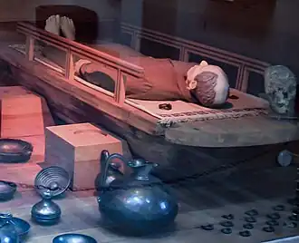 Reconstructie van het graf van Koning Midas