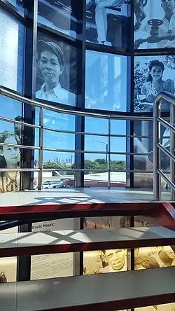 Interieur van het industriemuseum