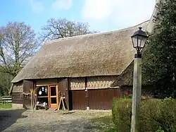 Boerderij met ambachtelijk rietwerk