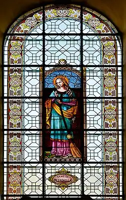 Petronella in de Museumkerk Sint-Pieter te Rekem