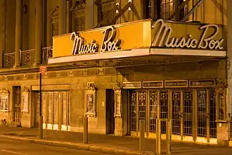 Music Box Theatre op Broadway, New York