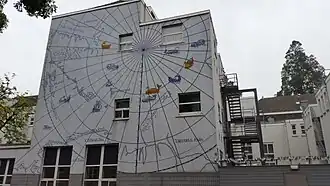 Muurschildering De Roggeveen (tableau 3, augustus 2018)