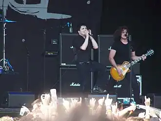 Toro tijdens optreden van My Chemical Romance in 2007
