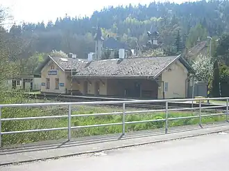 Spoorweghalte Stražisko