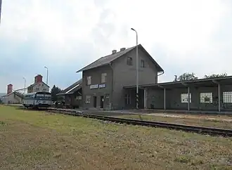 Spoorweghalte Náměšť na Hané