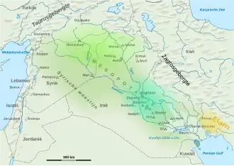 Gebied van Mesopotamië