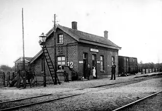 Station Eerde in 1913