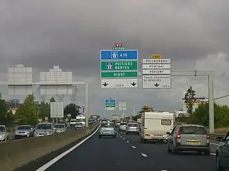 De N11 bij La Rochelle