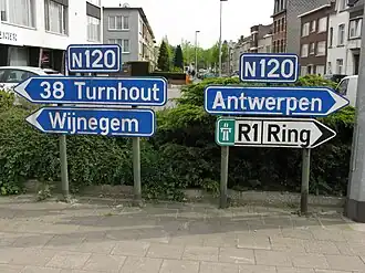 N120 (Bisschoppenhoflaan) in Deurne