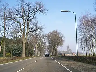 N263 tussen Zundert en Rijsbergen