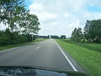 Uitzicht op Lutjelollum in 2005