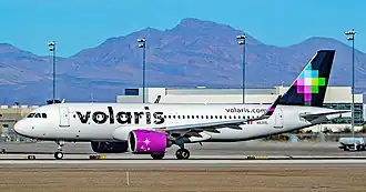 Een Airbus A320neo van Volaris