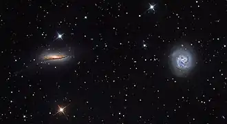 NGC 5719 en NGC 5713