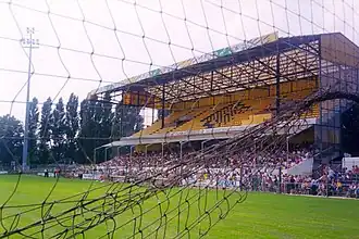 Het voormalig NAC Stadion aan de Beatrixstraat, Breda, 1995