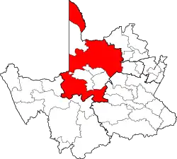 Ligging Benede Oranje