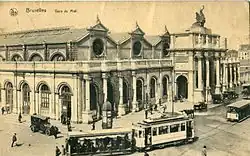 2-de station Brussel-Zuid (1864-1869).