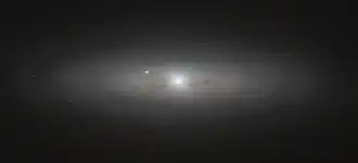 Afbeelding van NGC 4036 genomen door de Ruimtetelescoop Hubble.