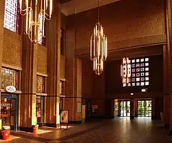 De monumentale Stationshal van Naarden-Bussum; 22 september 2008.