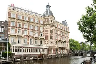 Het Doelen Hotel aan de Amstel