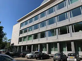 NIBC bank hoofdkantoor in Den Haag