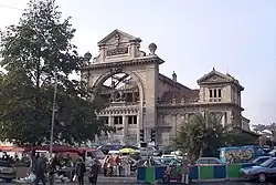 Het station in deplorabele staat