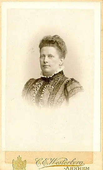 Henriette Spiering omstreeks 1900