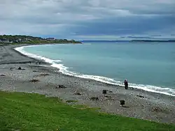 Topsail Beach in het noorden van de gemeente Conception Bay South