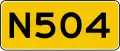 Provinciale weg 504
