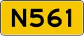 Voormalige provinciale weg 561