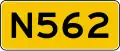 Provinciale weg 562