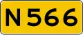 Voormalige provinciale weg 566