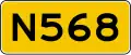 Voormalige provinciale weg 568