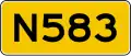Voormalige provinciale weg 583