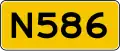 Voormalige provinciale weg 586
