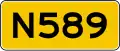 Voormalige provinciale weg 589