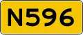 Voormalige provinciale weg 596
