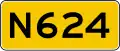 Voormalige provinciale weg 624