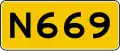 Provinciale weg 669
