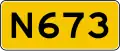 Provinciale weg 673