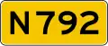 Provinciale weg 792
