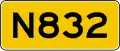Provinciale weg 832