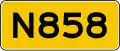 Provinciale weg 858